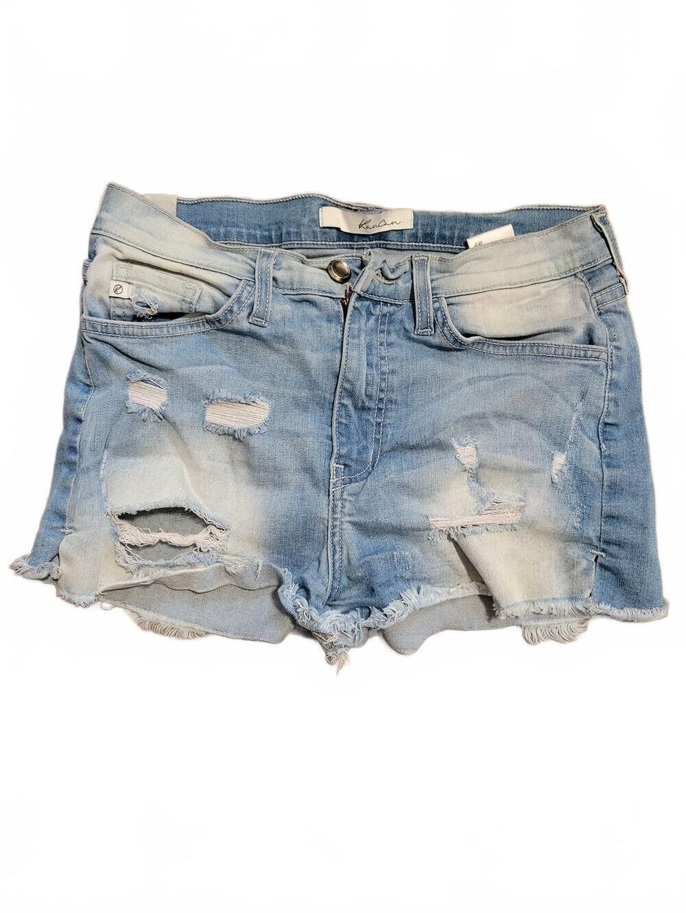 KanCan ripped distressed denim shorts Size 27